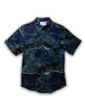 Load image into Gallery viewer, Kamapuua’a Tailored Aloha Shirt in Blue
