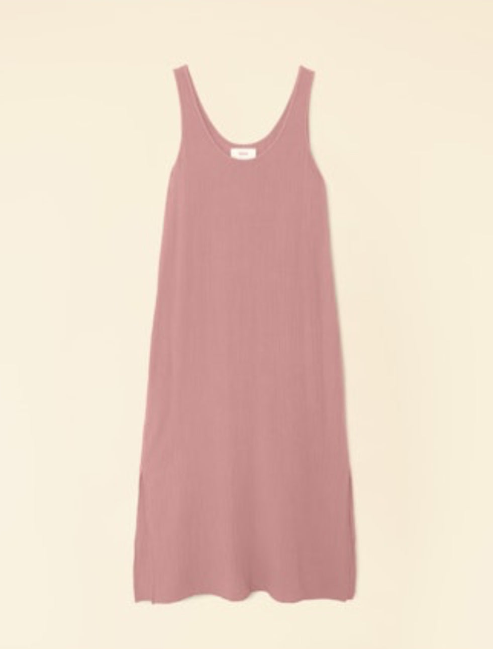 Amelin Gauze Dress in Dusty Rose