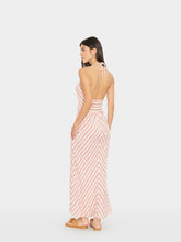 Load image into Gallery viewer, Maggie Dress in Dusty Pink Stripe

