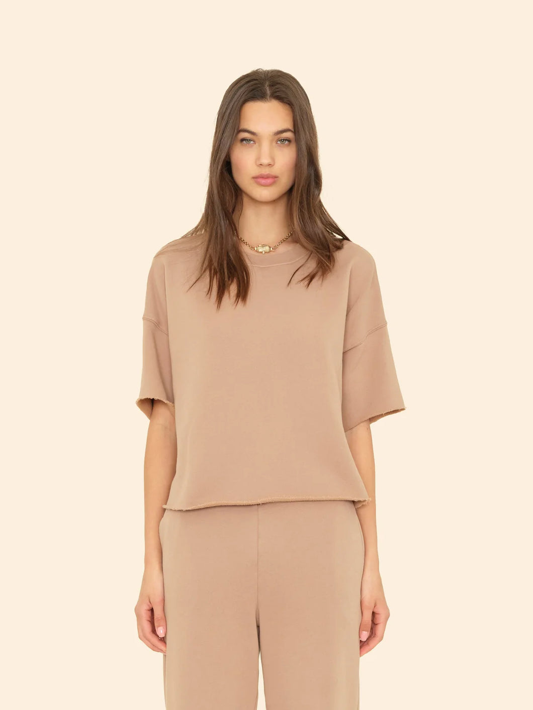 Romeo Sweatshirt in Saddle