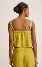 Load image into Gallery viewer, Quin Linen Strap Tank Top
