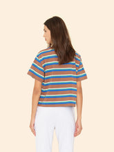 Load image into Gallery viewer, Paulina Striped Tee in Mocha
