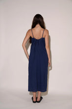 Load image into Gallery viewer, Candy Dress in Navy Floral Poplin
