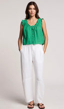 Load image into Gallery viewer, Tana Linen Top in Cobble
