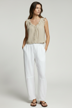Load image into Gallery viewer, Tana Linen Top in Cobble
