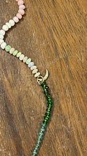 Load image into Gallery viewer, Rainbow Necklace, 14 1/2” with Moon
