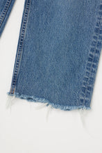 Load image into Gallery viewer, Peccole Wide Straight Jean in Dark Blue
