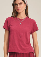 Load image into Gallery viewer, Sierra Crew Neck Tee in Magenta
