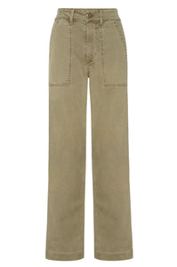 Easy Army Slouched Trouser in Thyme