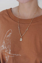Load image into Gallery viewer, Organic Cotton Crop Tee - Whale Dance | Rust
