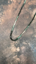 Load image into Gallery viewer, Tiny Emeralds Short Necklace
