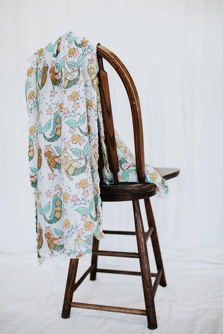 Wings Hawaii - Baby Swaddle - Mermaids