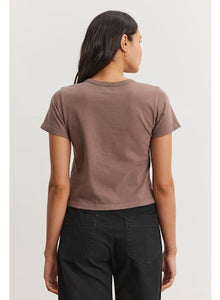 Tinsley Tee in Almond