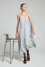 Load image into Gallery viewer, Grey Cotton Dress
