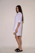 Load image into Gallery viewer, Alma Dress in White Linen
