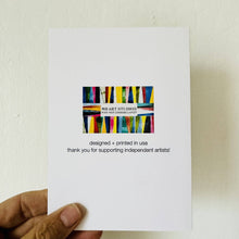 Load image into Gallery viewer, mb art studios - Thich Nhat Hanh quote card 4 1/8" w x 5 7/8" h
