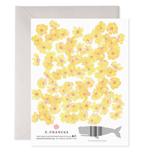 Load image into Gallery viewer, E. Frances Paper - Yellow Flowers Thank You | Boxed set of 6
