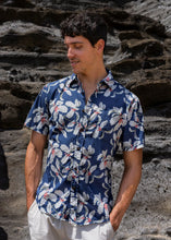 Load image into Gallery viewer, Ohai Blue Aloha Shirt
