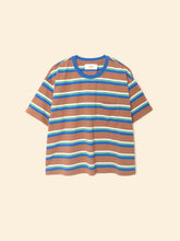 Load image into Gallery viewer, Paulina Striped Tee in Mocha
