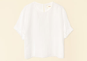 Carson Top in White