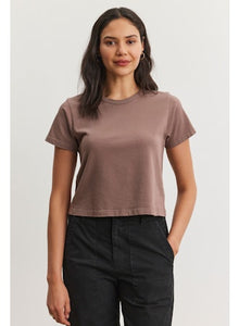 Tinsley Tee in Almond