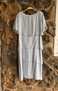 Hulsey Dress in Light Grey