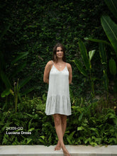 Load image into Gallery viewer, Luciana Dress in Sky Arctic Blue Print
