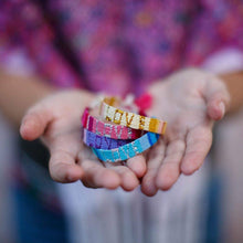 Load image into Gallery viewer, Love Is Project - ATITLAN LOVE Bracelet - Yellow &amp; Gold

