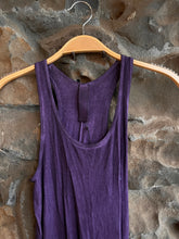Load image into Gallery viewer, Tank Long Dress in Stark(Eggplant)
