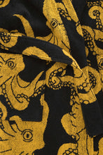 Load image into Gallery viewer, Kids Black Octopus Robe
