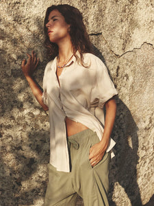 Channing Shirt in Parchment