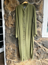 Load image into Gallery viewer, Swan Dress in Olive

