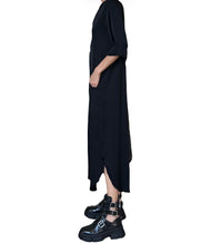 Load image into Gallery viewer, Jaga Anne Dress in Black Rayon
