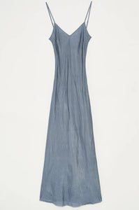 Ankle Slip Dress in Moonstone