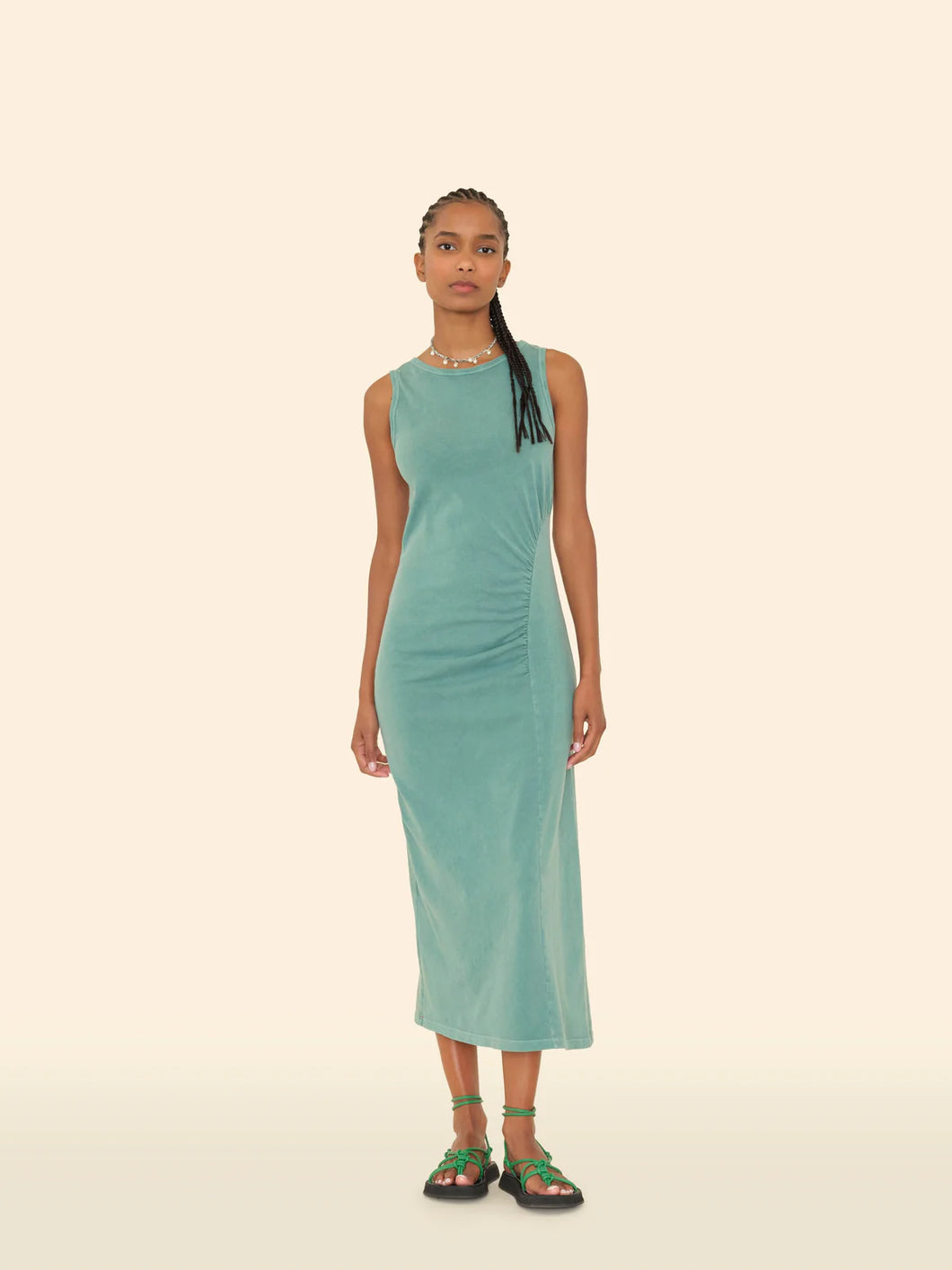 Noelle Dress in Laurel