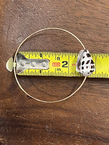 JH4 14k Gold Filled Bangle with Shell