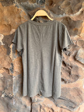 Load image into Gallery viewer, Lilith V Neck Tee in Tarmac
