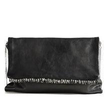 Load image into Gallery viewer, Deng Piccola Foglie TP in Black Leather with Sterling Hand Made Leaves
