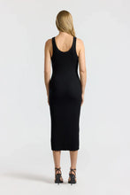 Load image into Gallery viewer, Verona Midi Dress in Navy Cast
