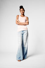 Load image into Gallery viewer, Hand Painted Cotton Tank Top in Ghiaccio
