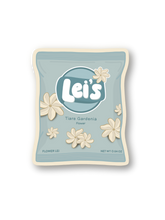 Load image into Gallery viewer, Bag Of Lei's Sticker - Tiare Gardenia
