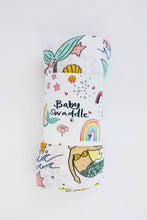 Load image into Gallery viewer, Wings Hawaii - Baby Swaddle - Mermaids
