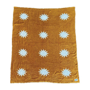Sundream - Sun Plush Throw - Buckhorn Brown