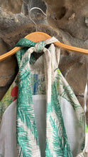 Load image into Gallery viewer, Nile Dress in Chiffon Green Tropical Print
