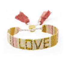 Load image into Gallery viewer, Love Is Project - ATITLAN LOVE Bracelet - Yellow &amp; Gold

