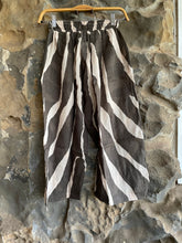 Load image into Gallery viewer, Dolores Pants in Linen Zebra Print
