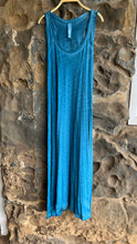 Load image into Gallery viewer, Long Trap Dress in Neela Blue
