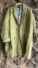 Load image into Gallery viewer, Linen Jacket in Green
