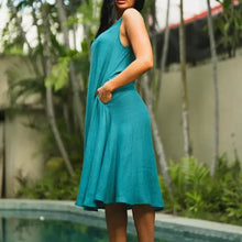 Load image into Gallery viewer, Pacific Dress in Teal
