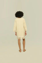 Load image into Gallery viewer, Odilia Terry Dress in Ecru
